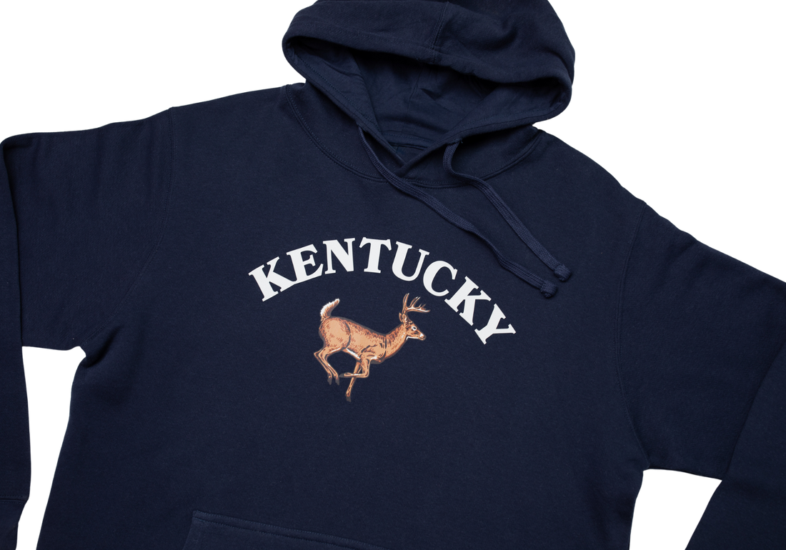Kentucky Buck Hoodie (Navy)