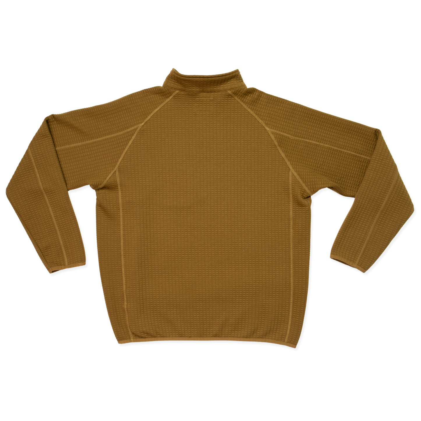 Men's Waffle 1/4 Zip Pullover (Yellowstone)
