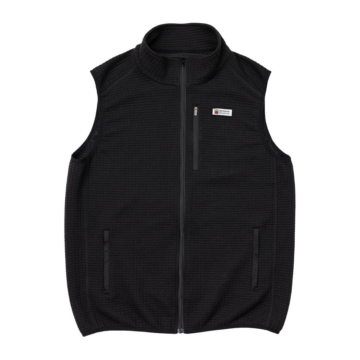 トップス Walenode Continuer Extra Space ZIP VEST CES｜CES-Walenode ZIP VEST00 - Black｜PRODUCT｜Continuer Inc