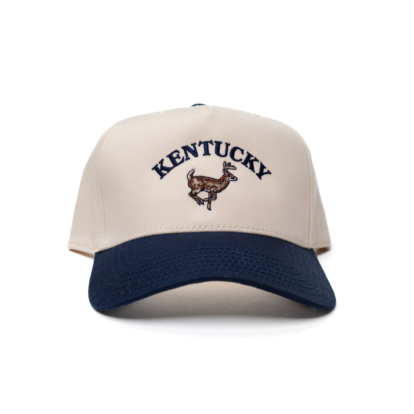 Kentucky Buck Hat ( Navy & Natural )