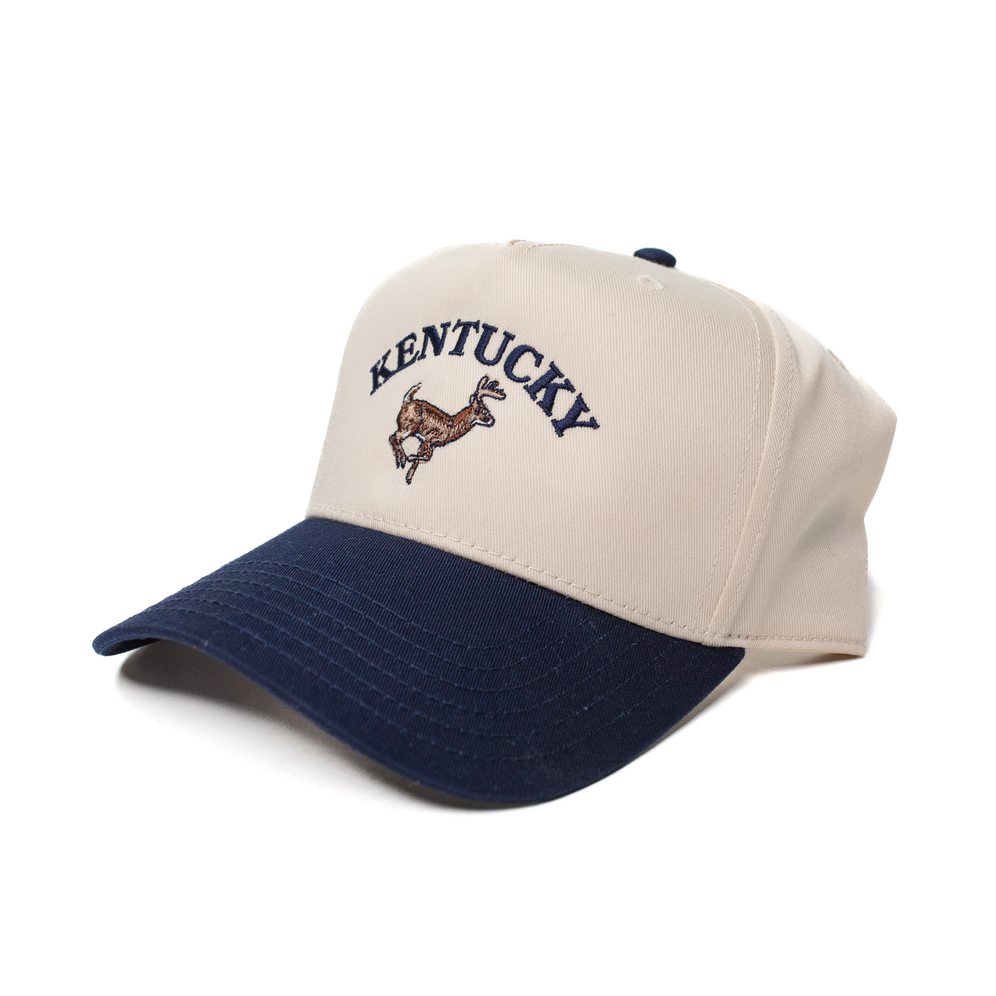 Kentucky Buck Hat ( Navy & Natural )