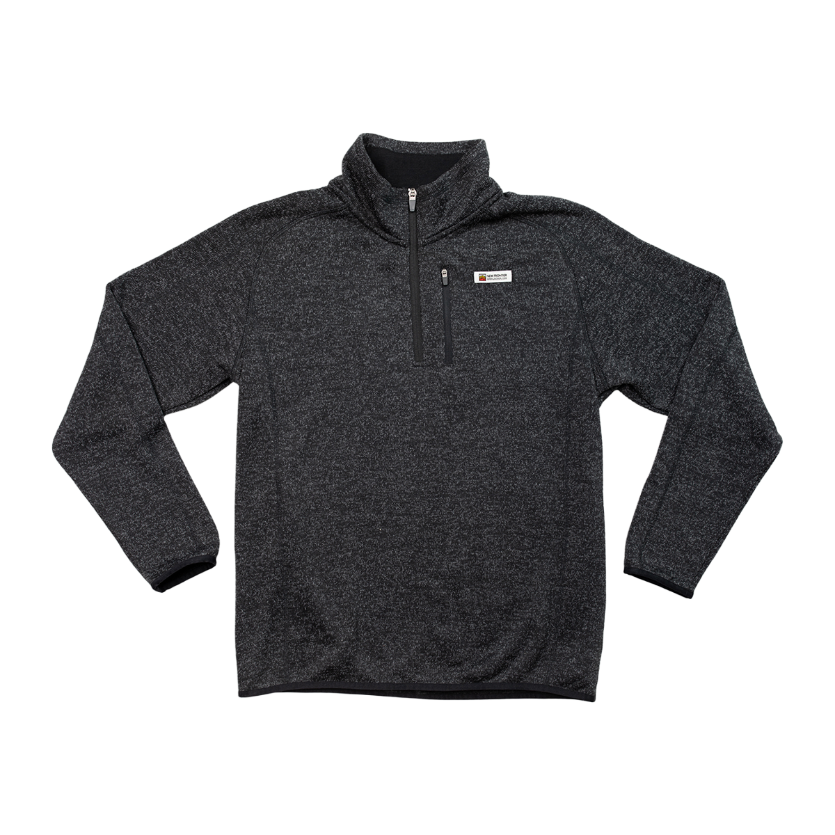 Men's Premium Pullover - 1/4 Zip (Pepper)