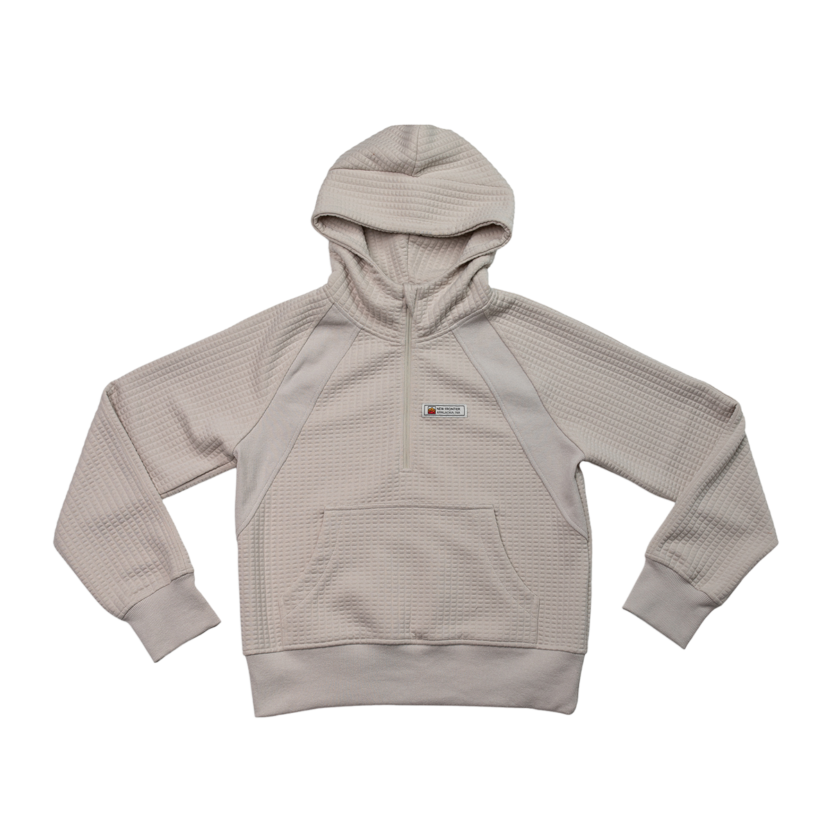 Women's Waffle Tech Hoodie Stone - Cropped Outdoor Hoodie – New Women's Waffle Tech Hoodie Stone - Cropped Outdoor Hoodie – New