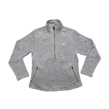 Women's Premium 1/4 Zip Pullover (Ash)