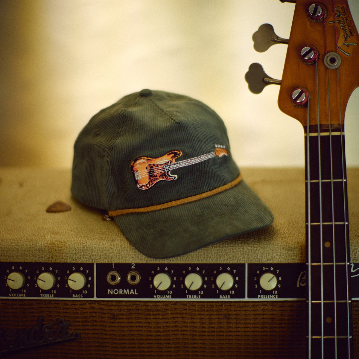 J.T. Cure Bass Guitar Hat