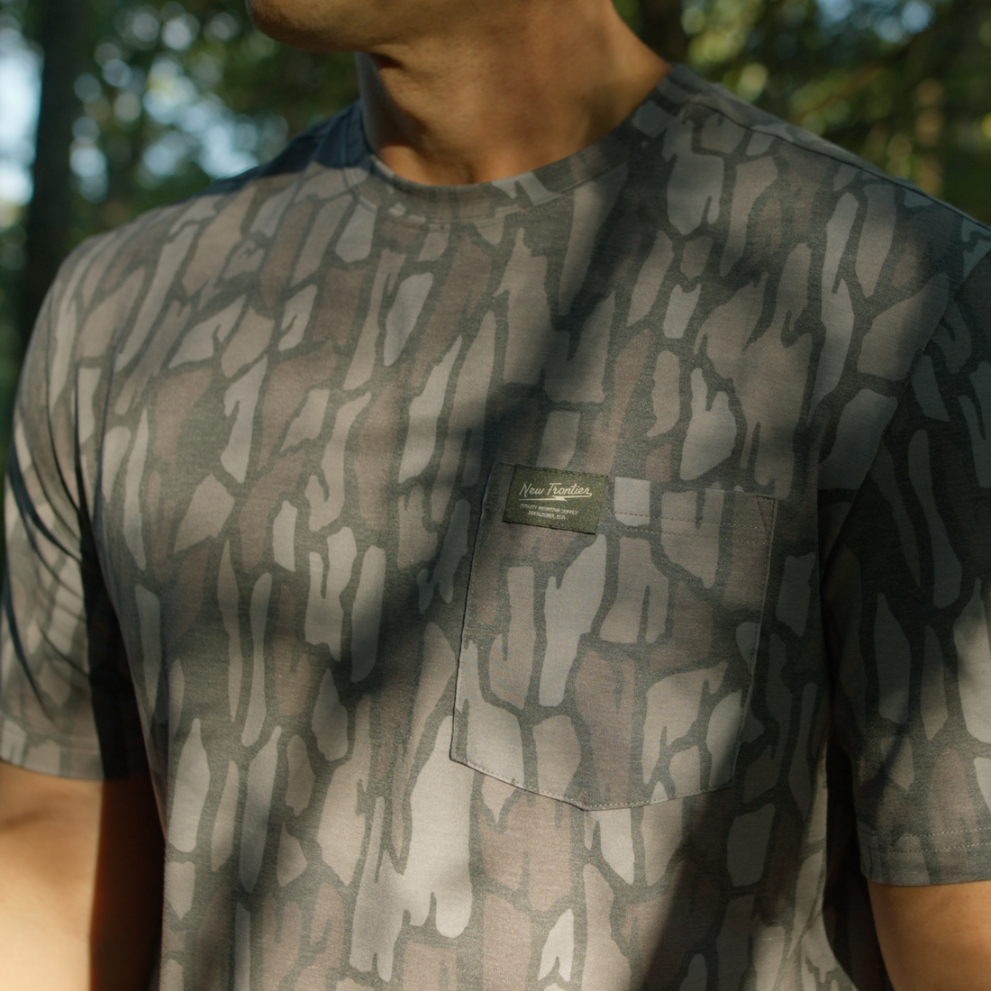 New Frontier Camo Performance Tee