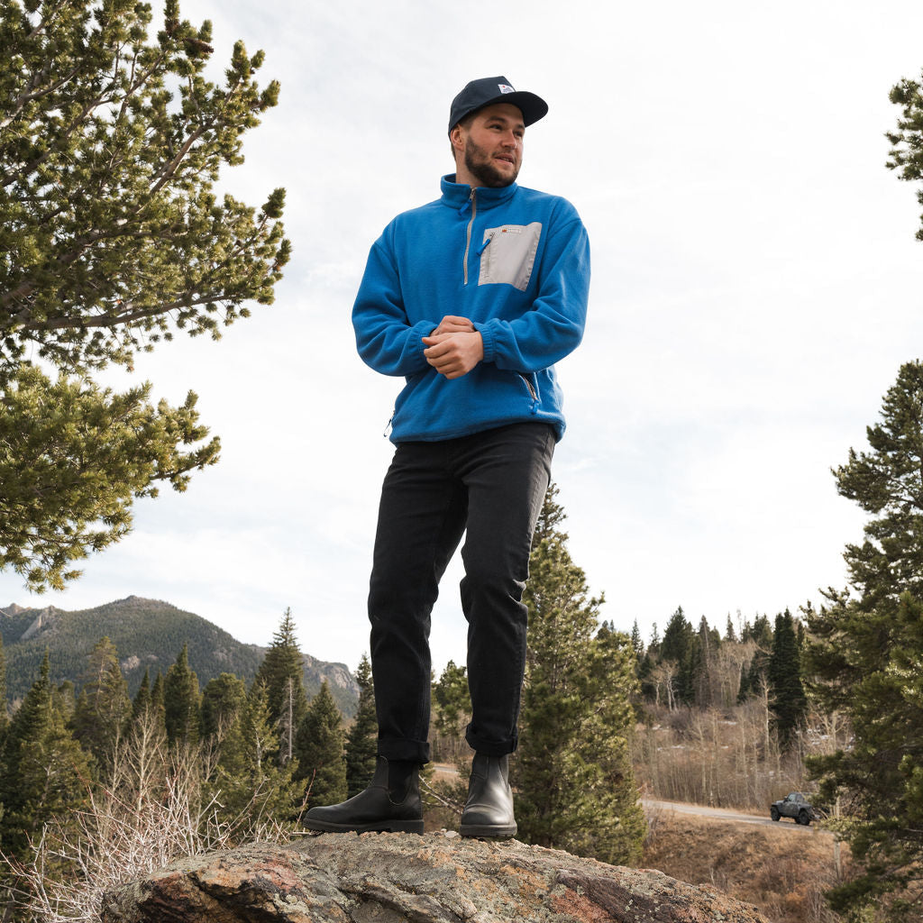 Frontier Fleece Pullover - 1/4 Zip (KY Blue)