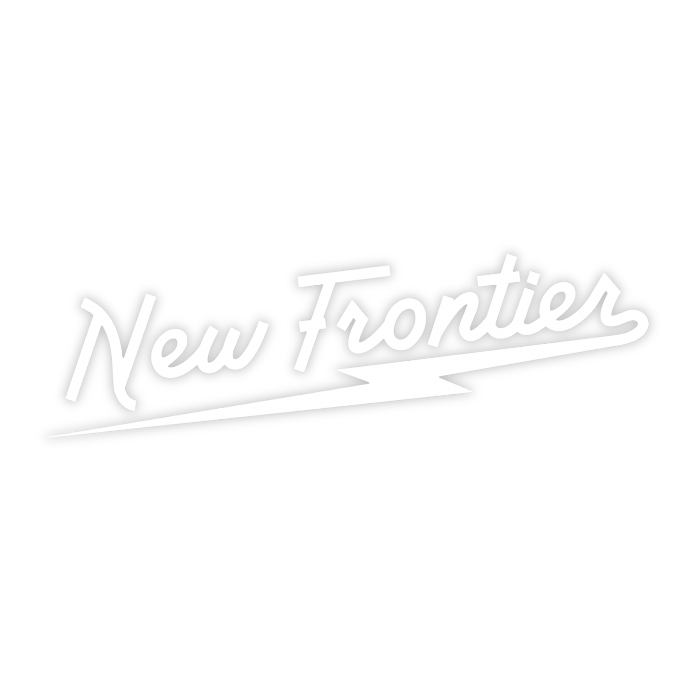 New Frontier Bolt Sticker