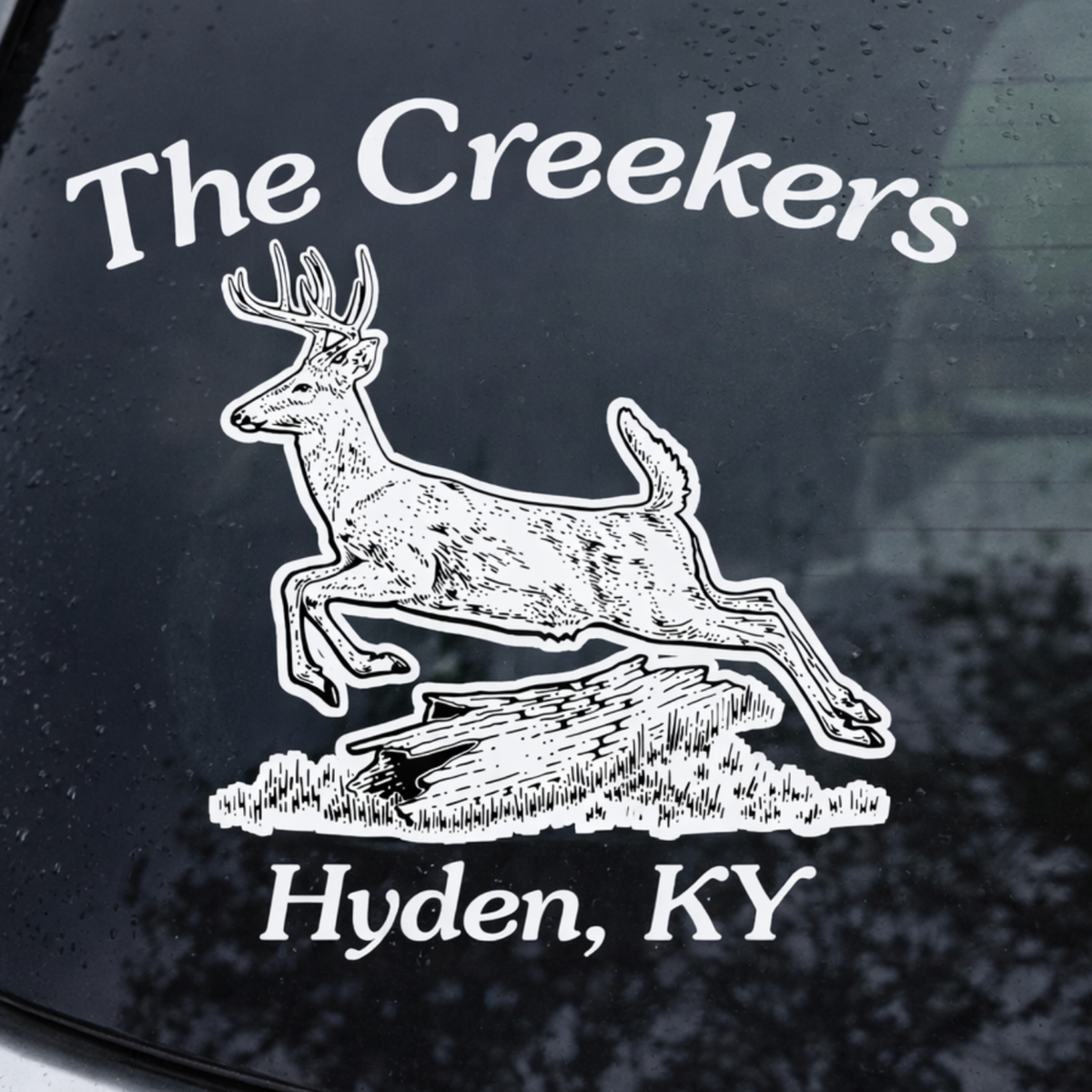 The Creekers Buck Sticker