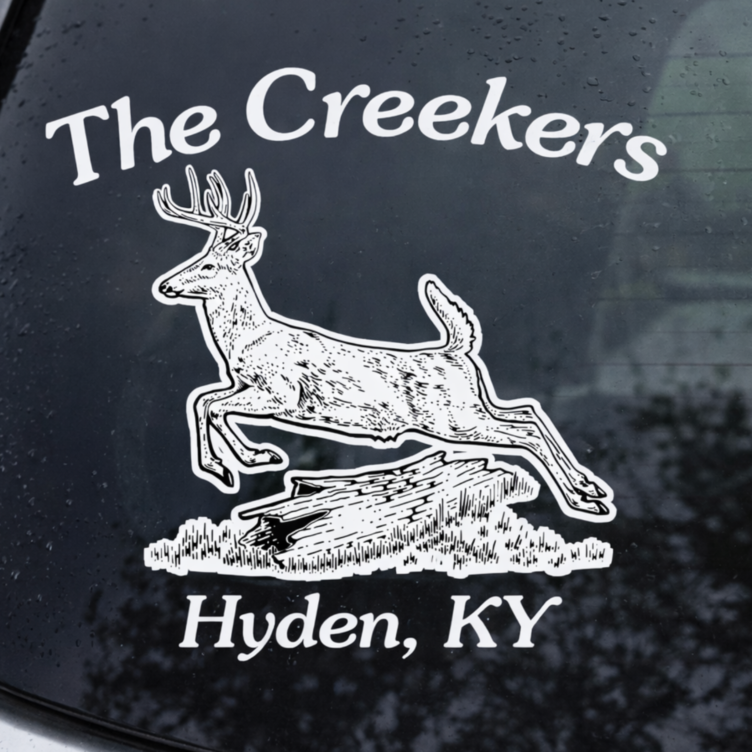 The Creekers Buck Sticker