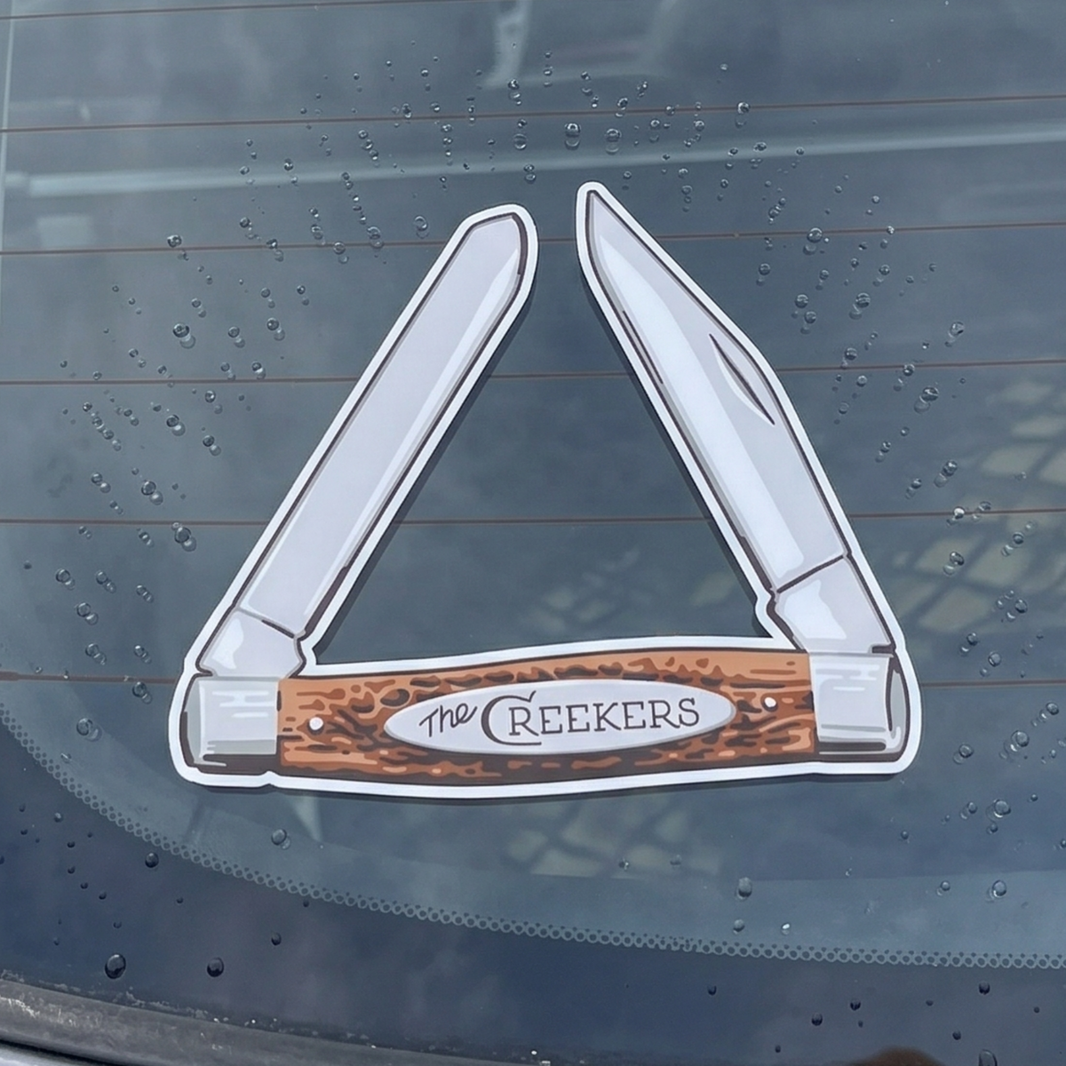 The Creekers Knife Sticker