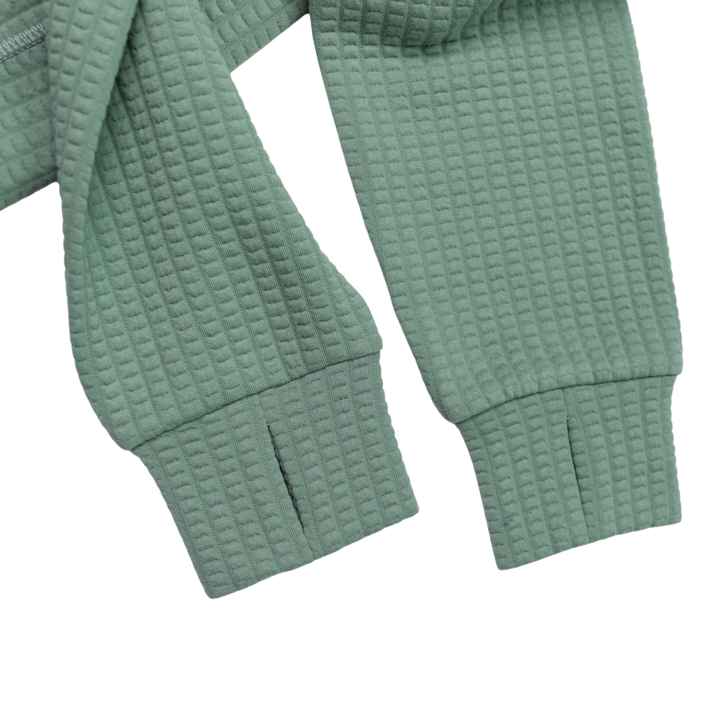 Women's Waffle 1/2 Zip (Cypress)