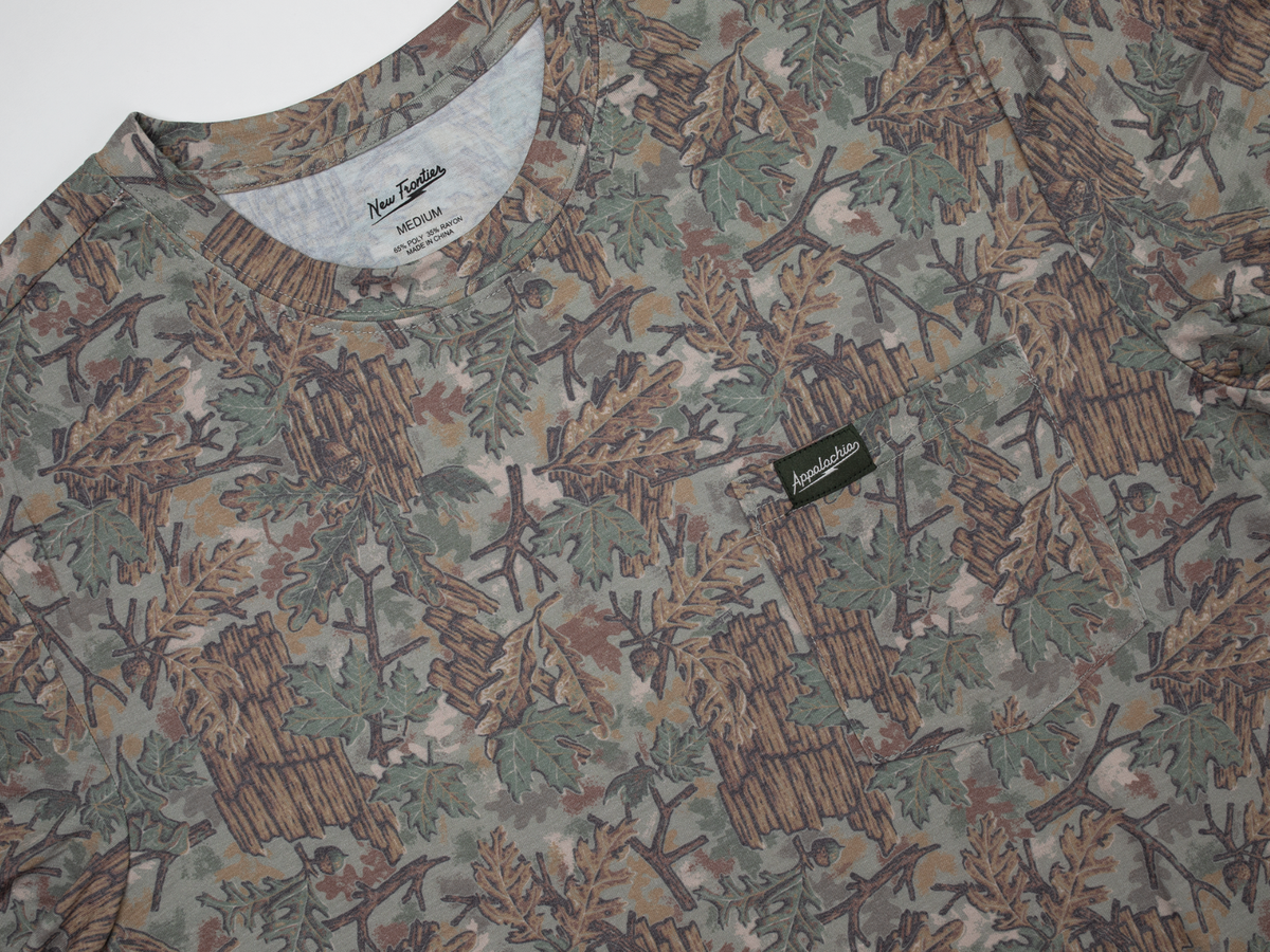 New Frontier Camo Performance Tee (NF WOODS CAMO)
