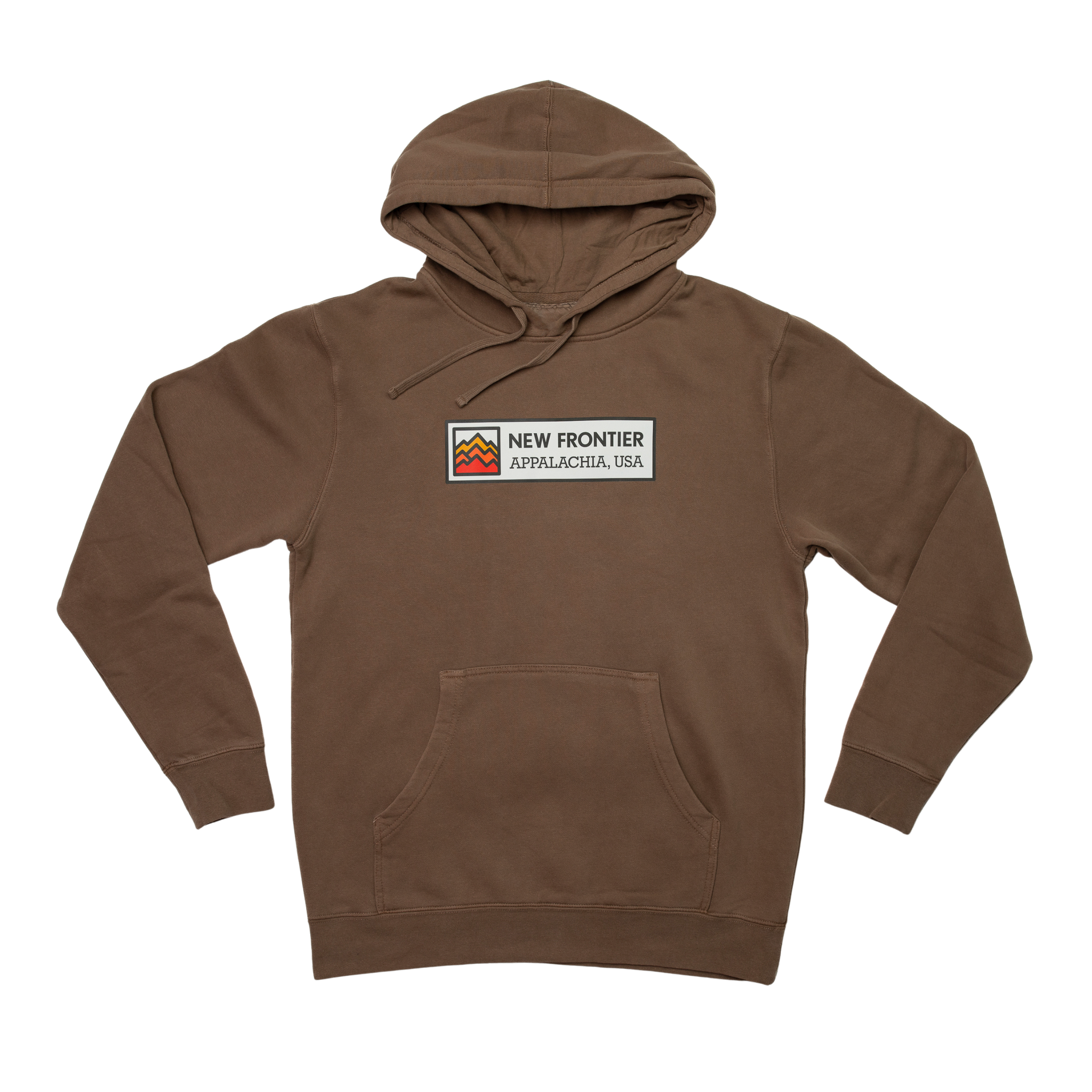 NF Badge Hoodie (Walnut)