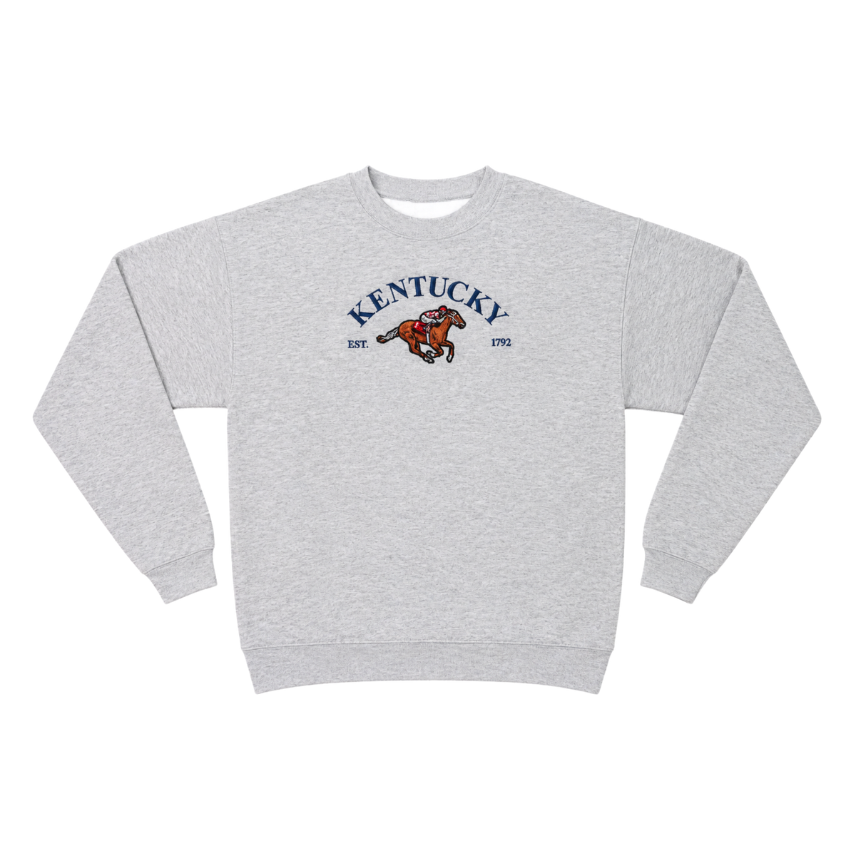 Kentucky Embroidered Crewneck (Ash)