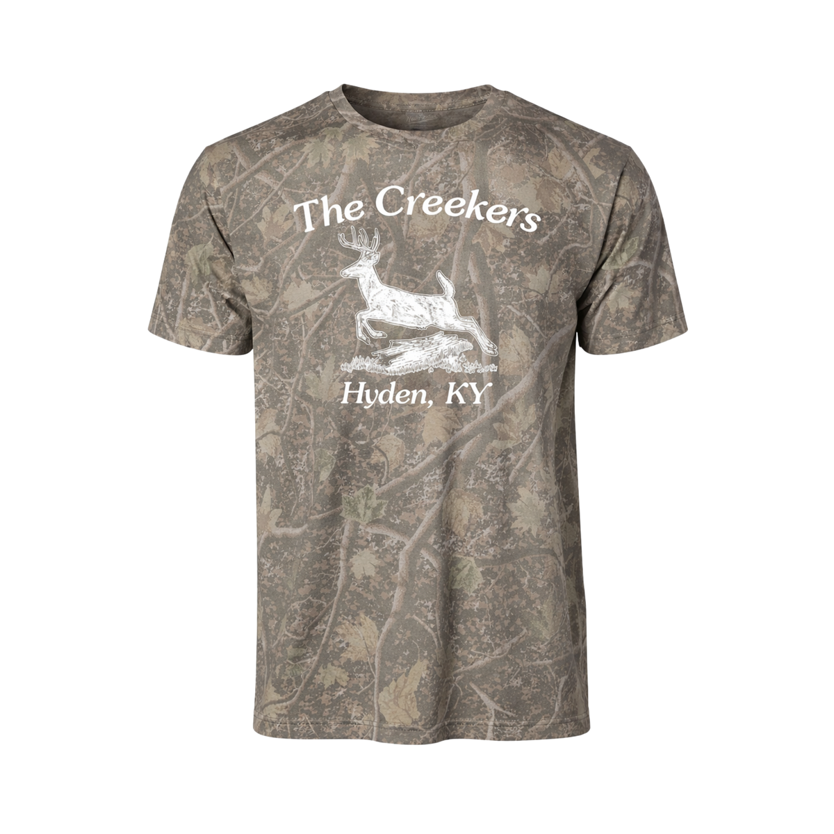 The Creekers Camo Buck T-Shirt
