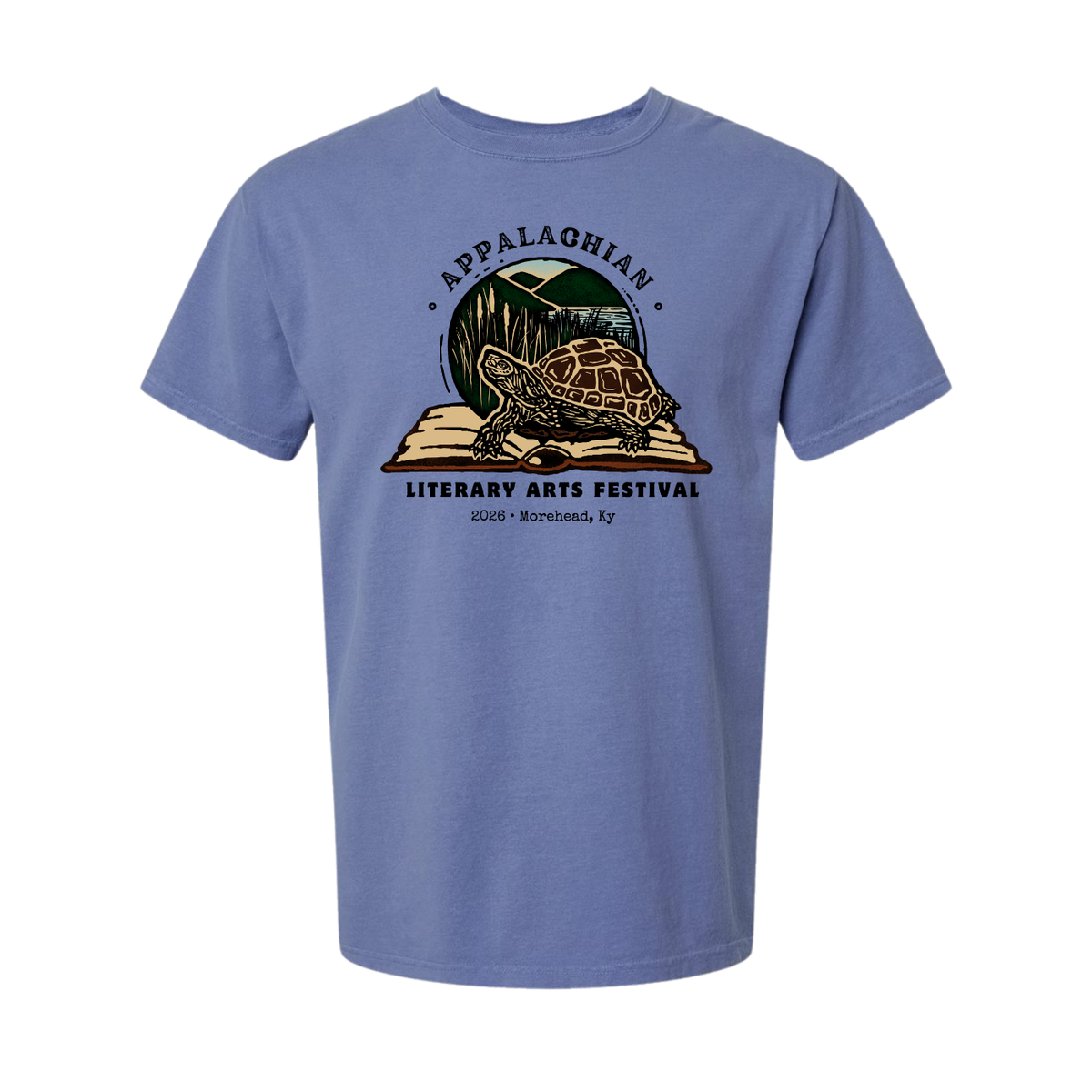 Appalachian Literary Arts Festival Tee (FADED BLUE)