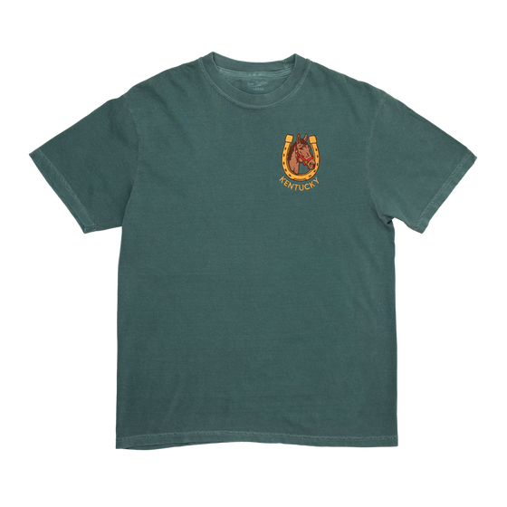 KY Horseshoe Embroidered Tee