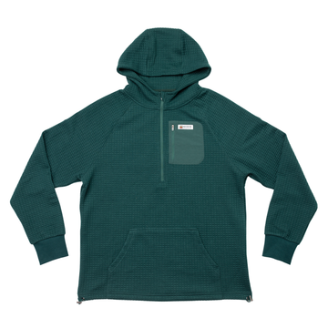 Men's Waffle Tech Hoodie (Forest)