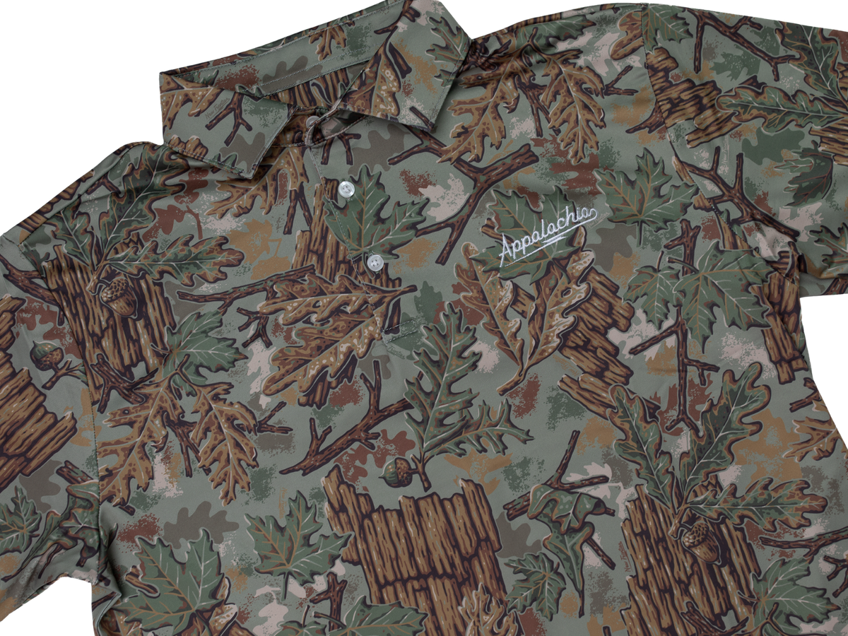 New Frontier Performance Polo ( NF Woods Camo )