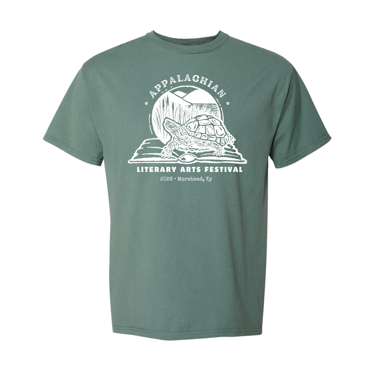 Appalachian Literary Arts Festival Tee (Spruce)