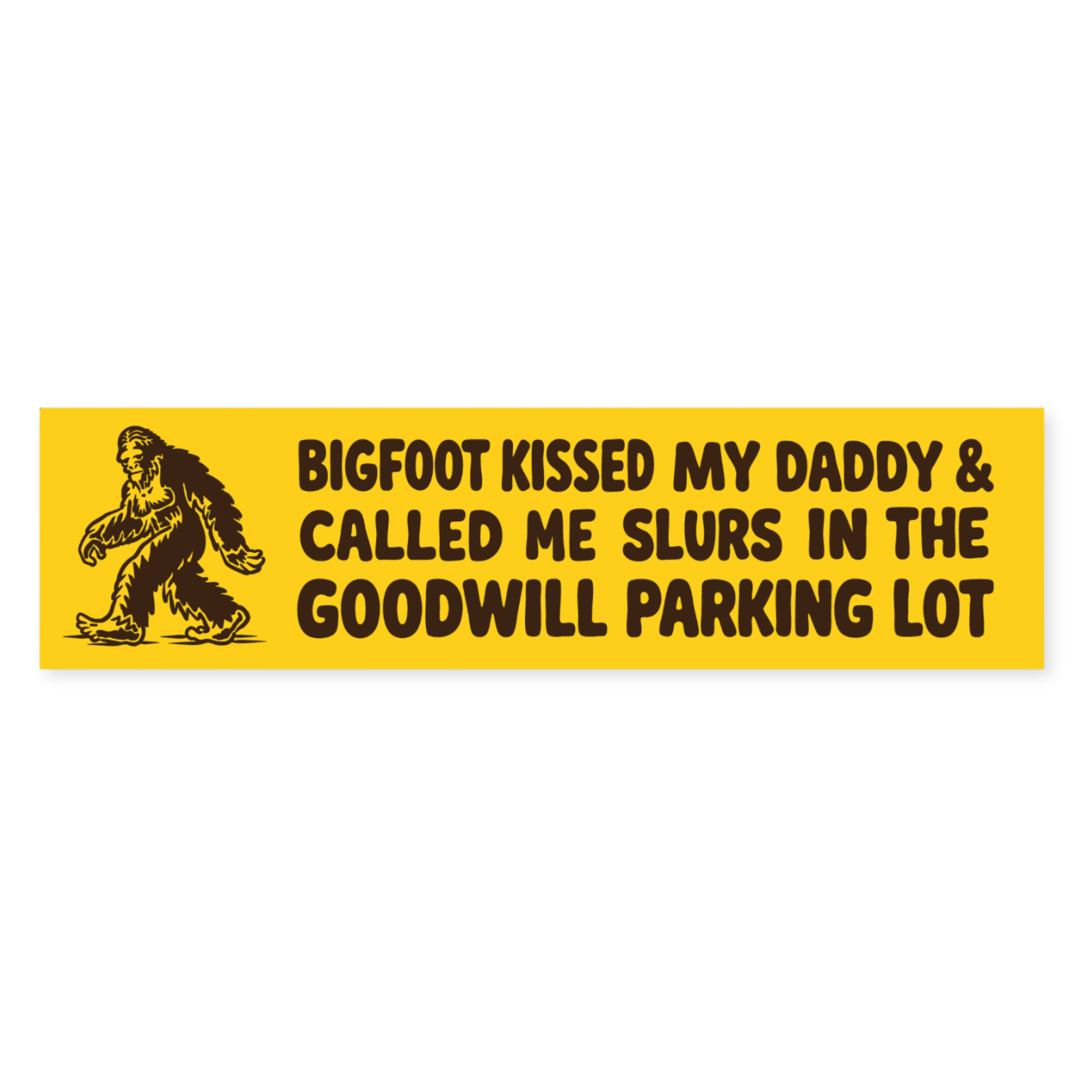 Haesicks Bigfoot Bumper Sticker