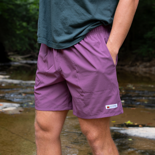 NEW Men’s Journey Tech 7" Short (Grape)
