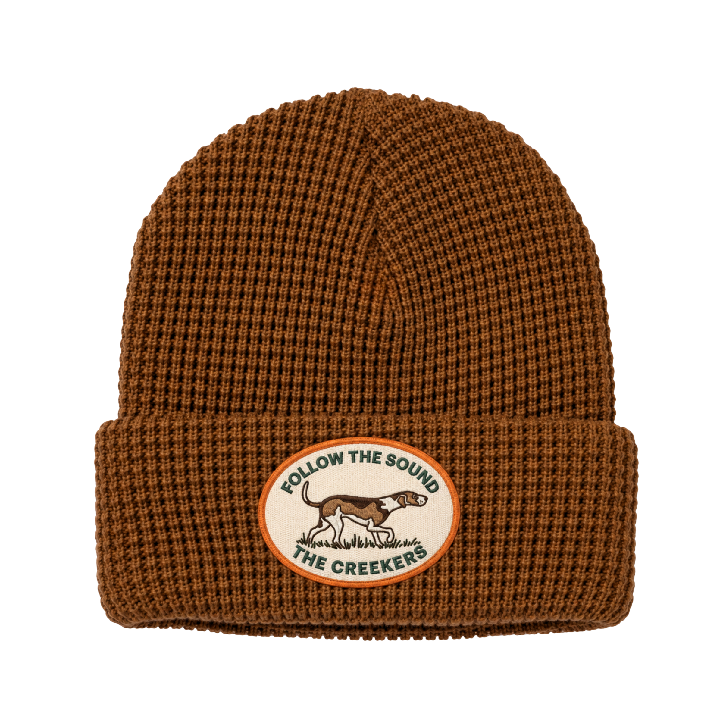 Follow the Sound Waffle Beanie – New Frontier