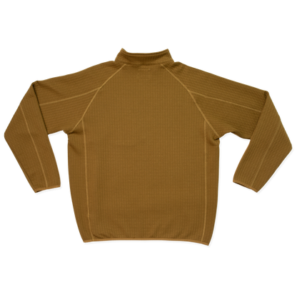 Men's Waffle 1/4 Zip Pullover (Yellowstone)