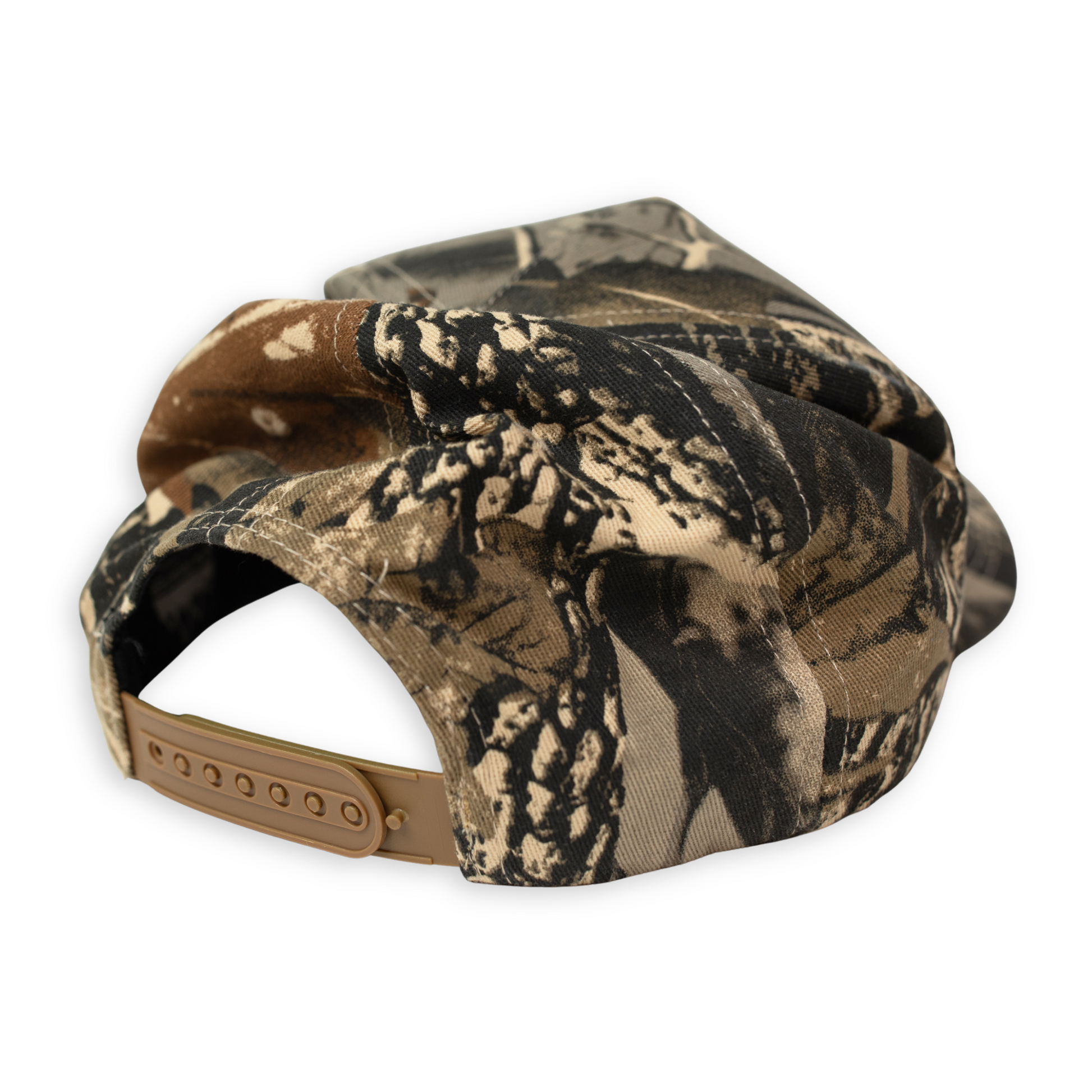 New Frontier Camo Hat - Backwoods Camouflage Snapback New Frontier Camo Hat - Backwoods Camouflage Snapback