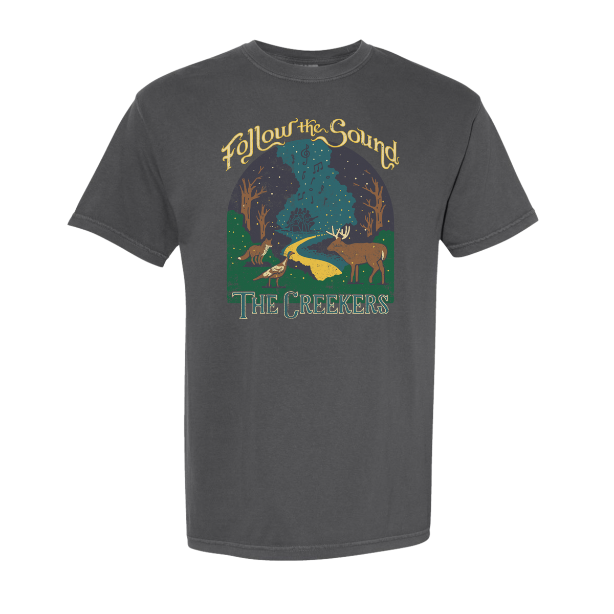 Follow the Sound Tee (The Creekers)