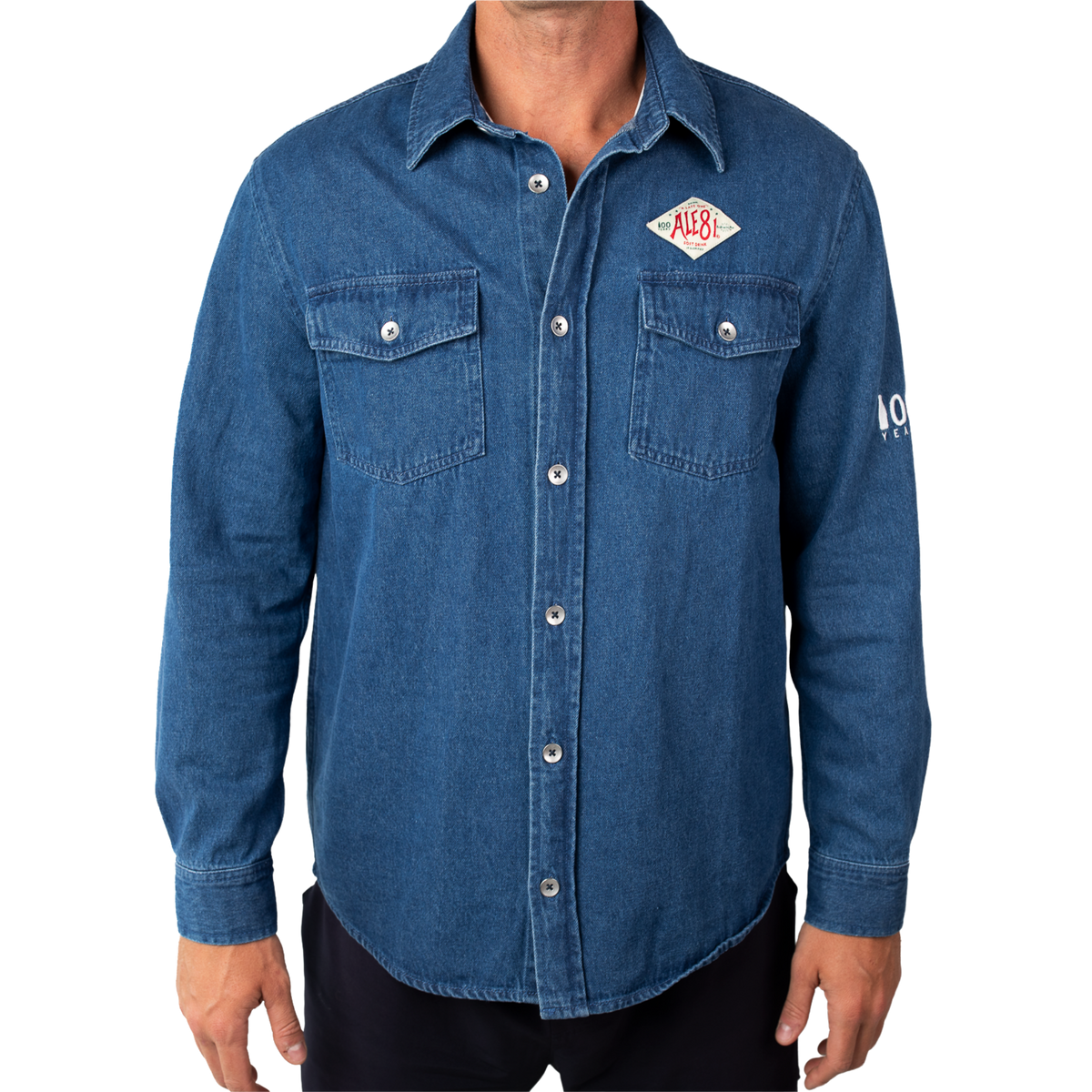 ALE-8-ONE DENIM WORKSHIRT