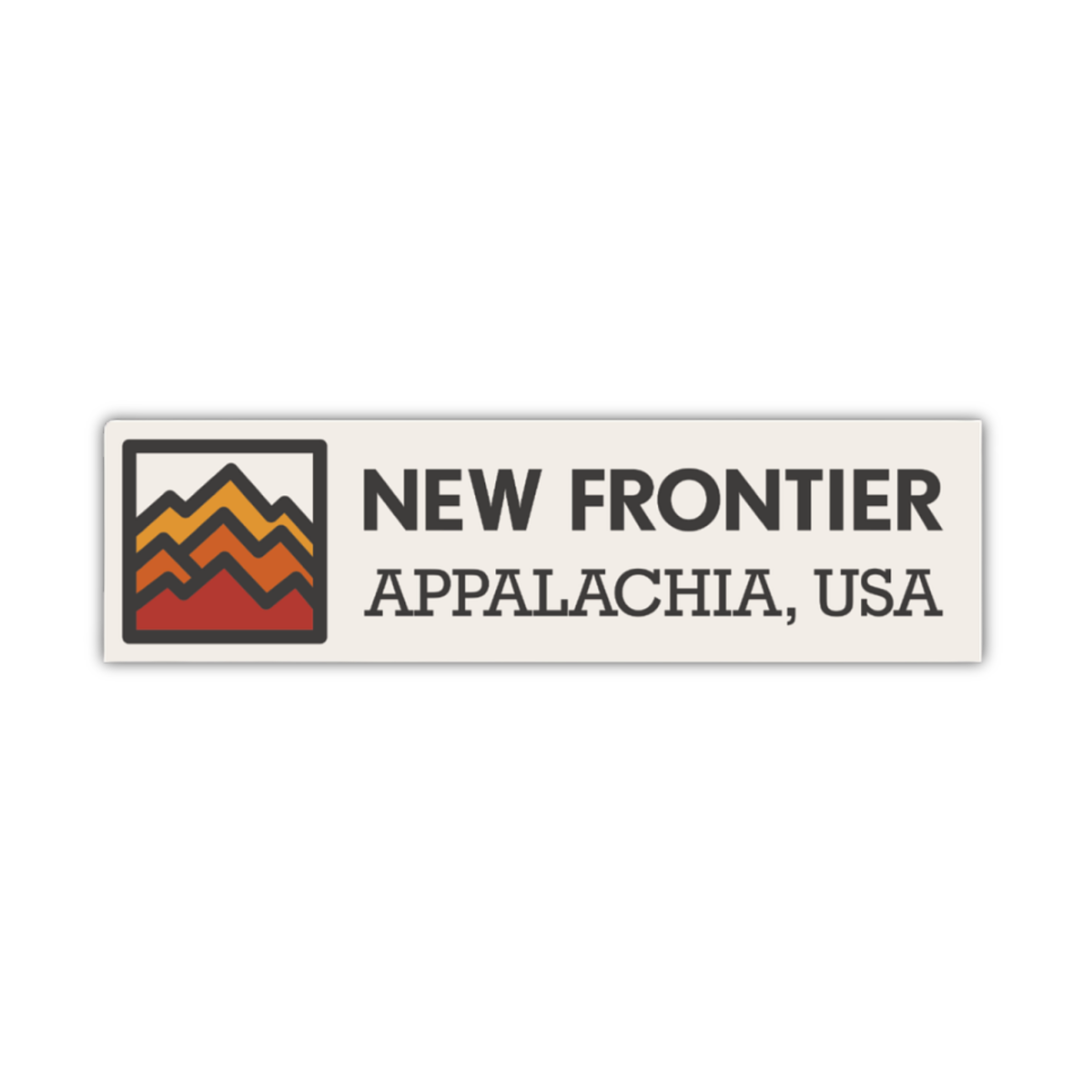 New Frontier Badge Sticker