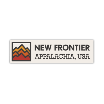 New Frontier Badge Sticker