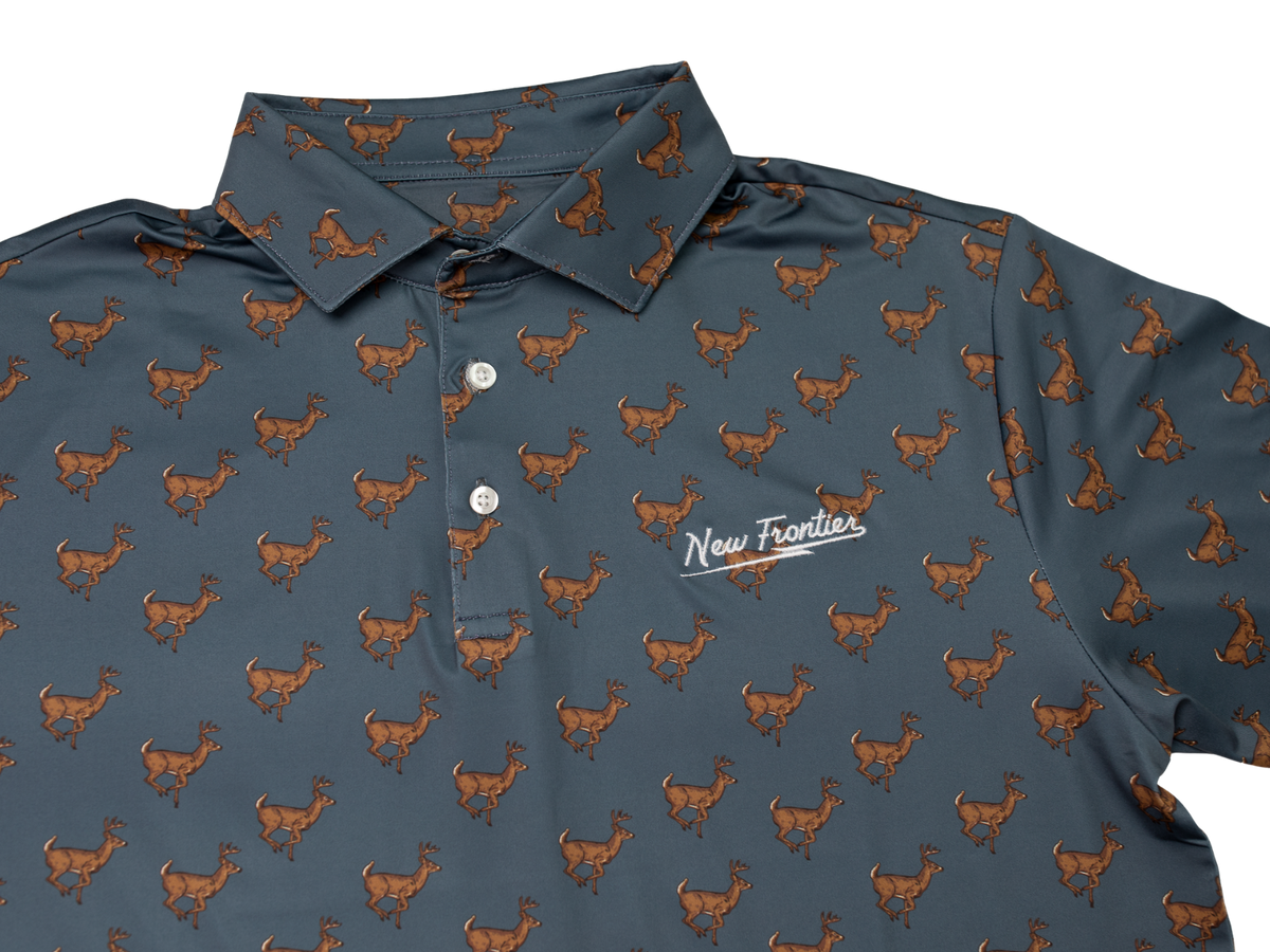 New Frontier Performance Polo ( Whitetail Deer )