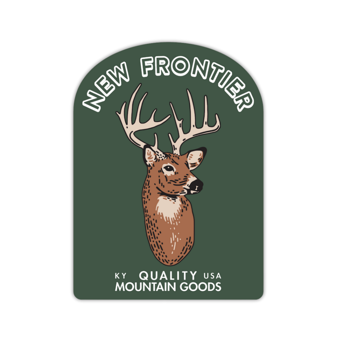 Buck Sticker
