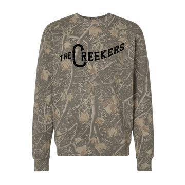 The Creekers Camo Crewneck