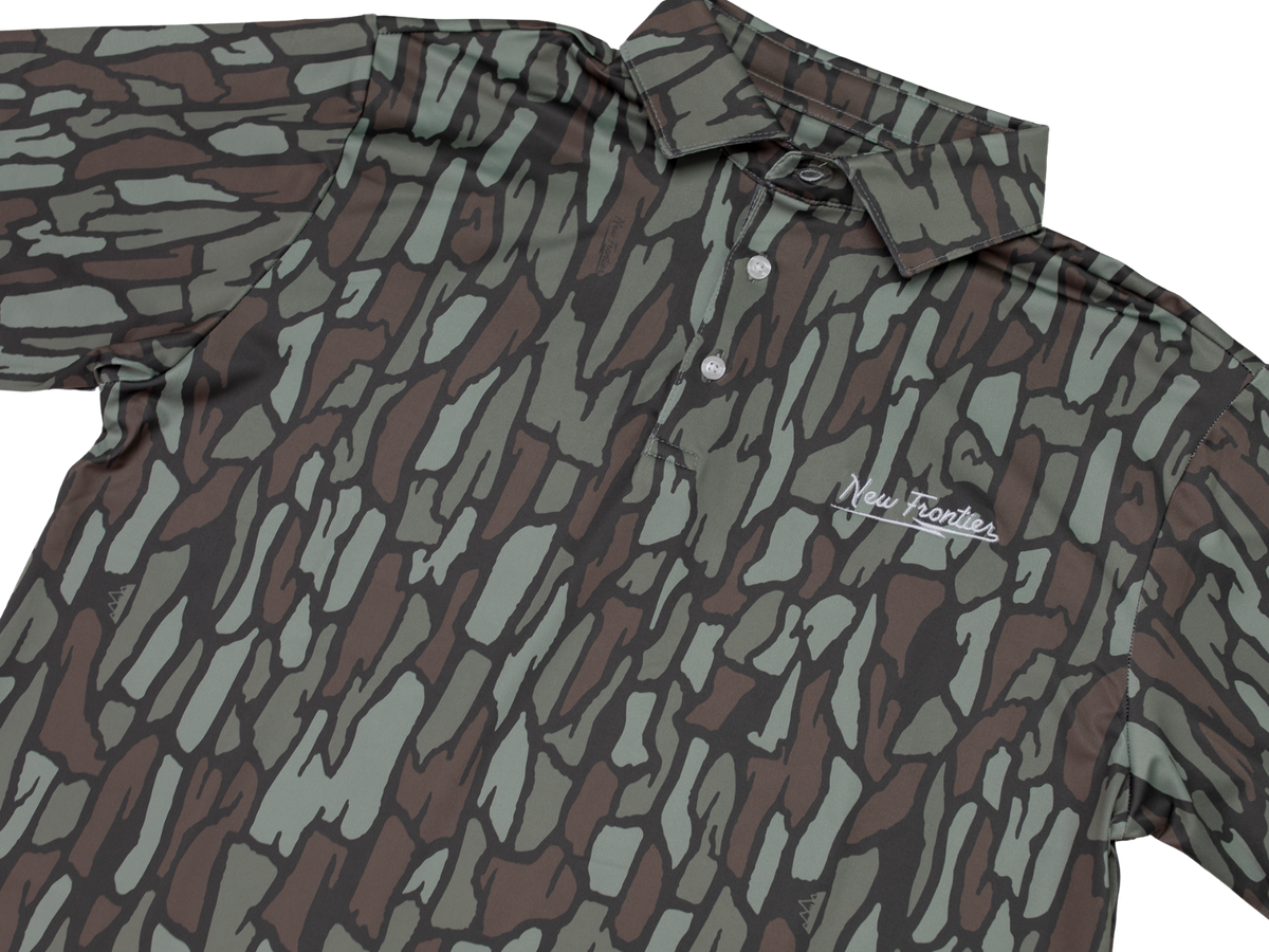 New Frontier Performance Polo ( NF Bark Camo )