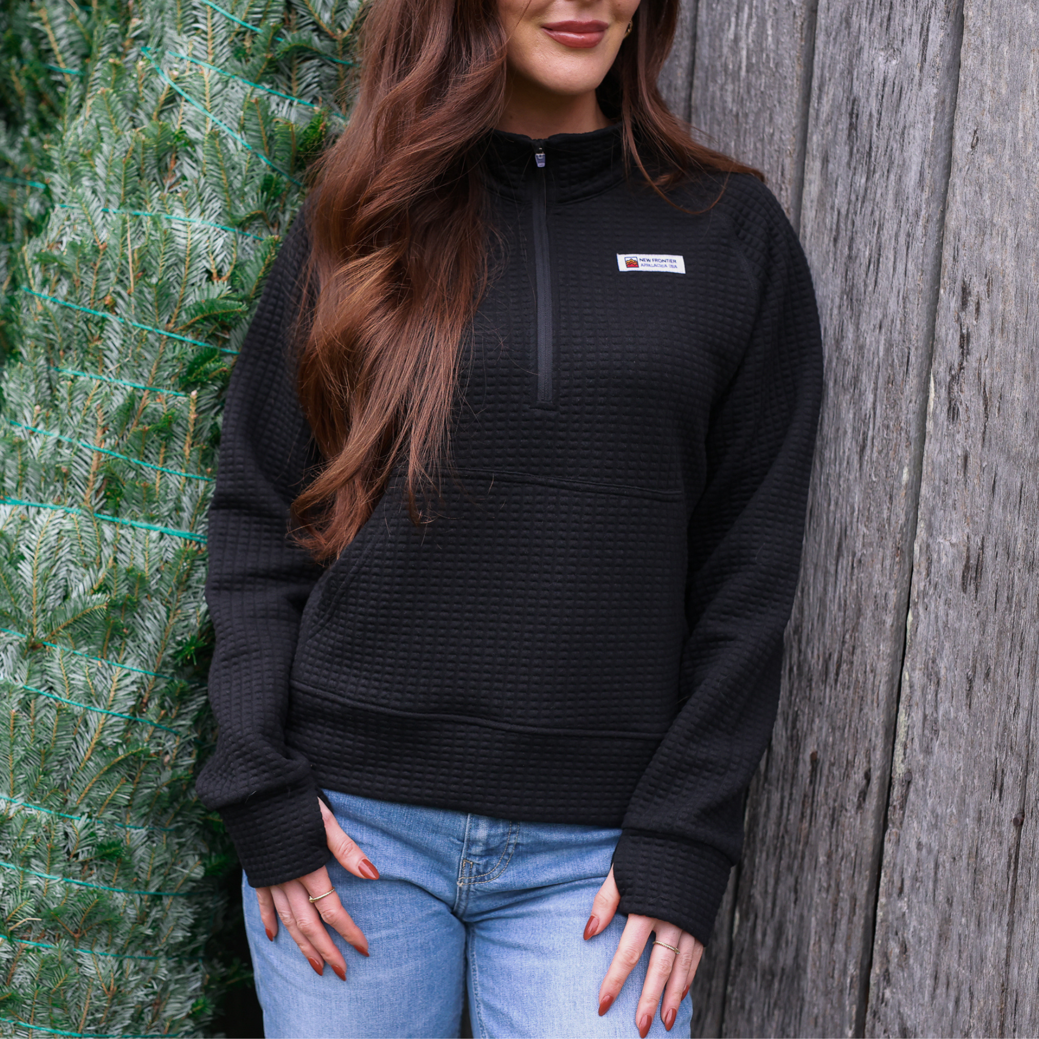 Women's Waffle 1/2 Zip