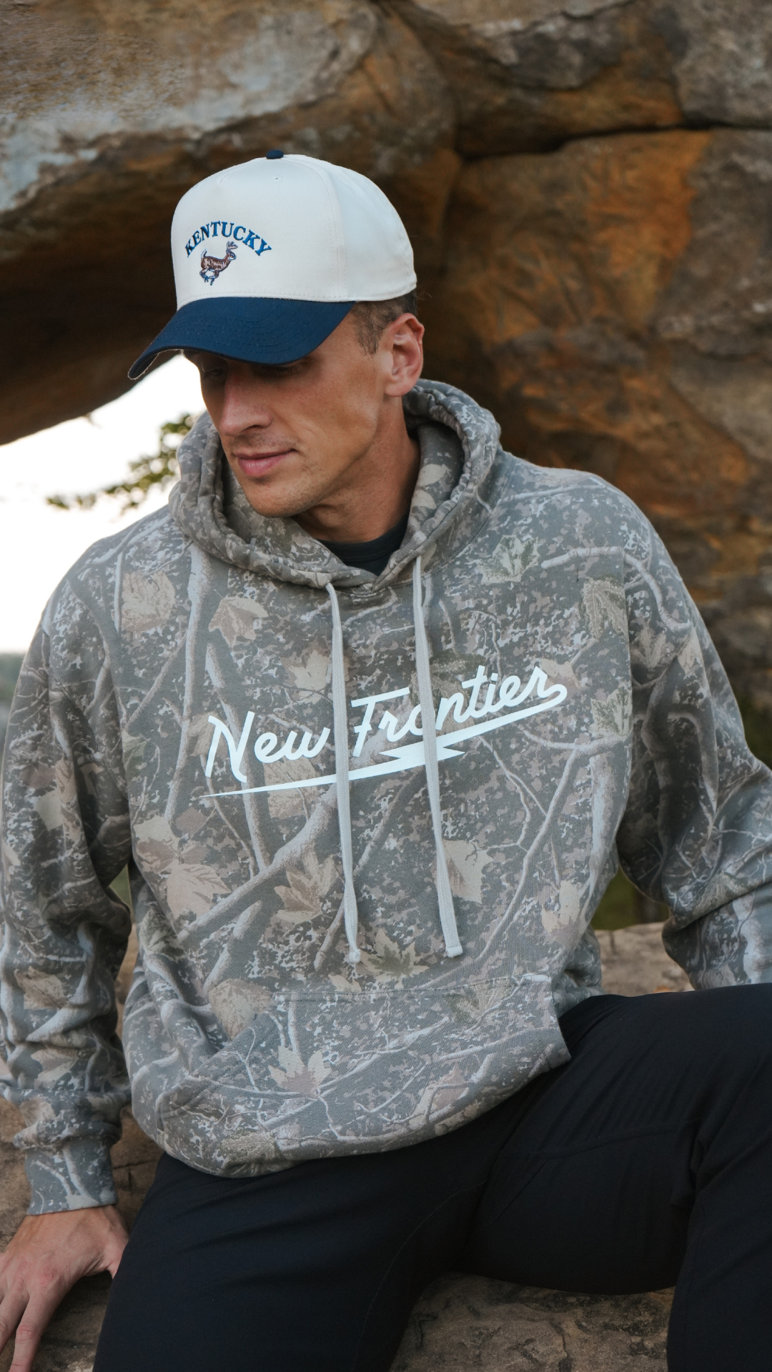 New Frontier Camo Hoodie