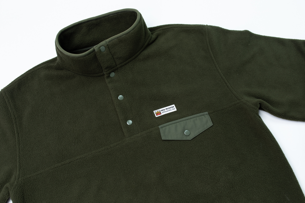 Frontier Fleece Pullover (Hunter)