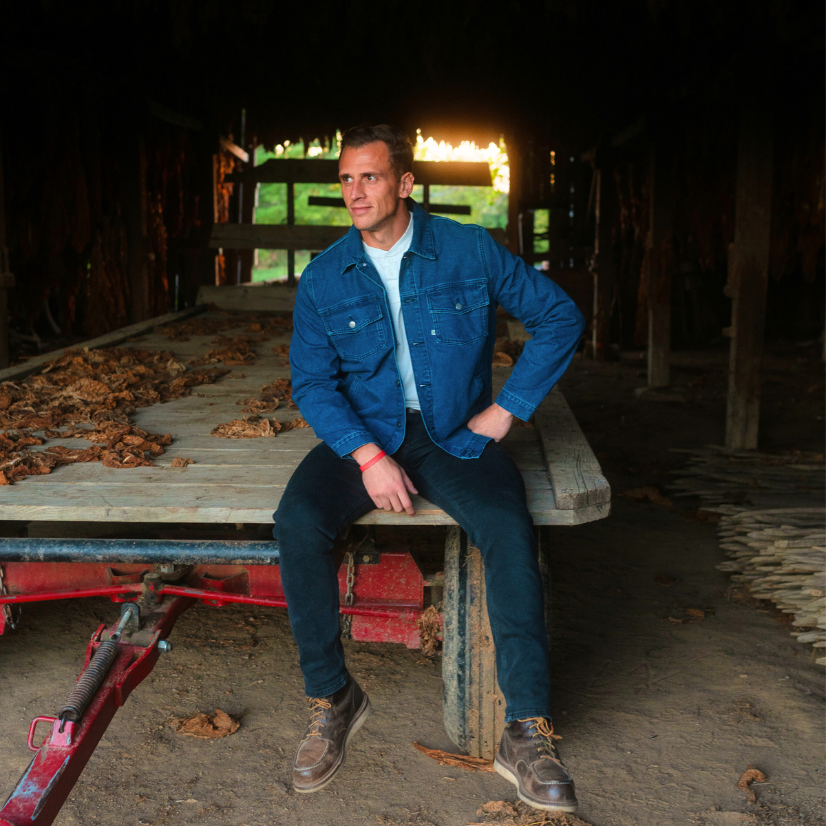 New Frontier Recycled Denim Work Jacket
