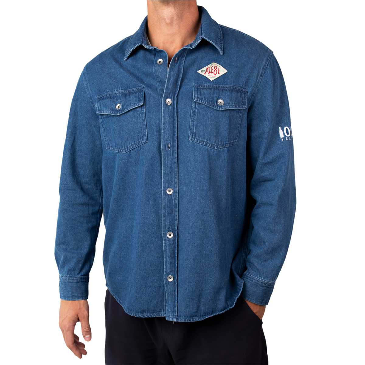 ALE-8-ONE DENIM WORKSHIRT
