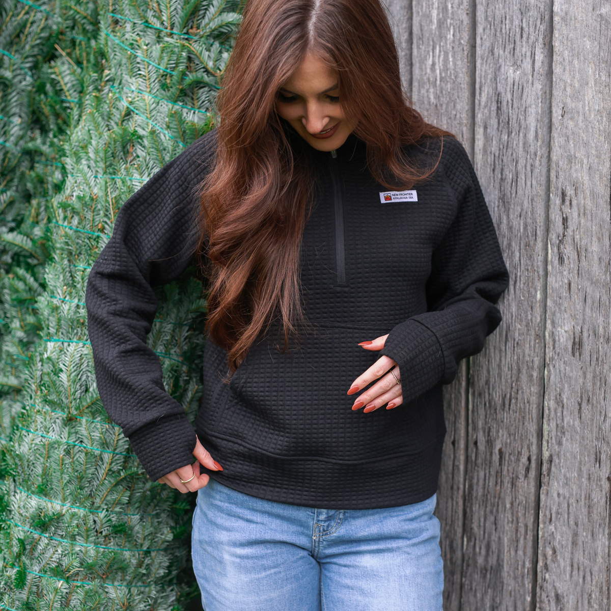 Women's Waffle 1/2 Zip