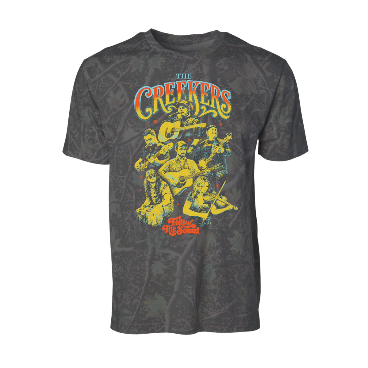The Creekers Band Tee (Camo)