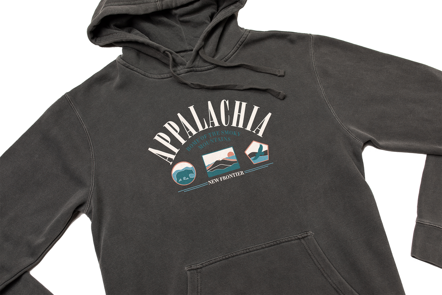 90's Appalachia Hoodie (Charcoal)