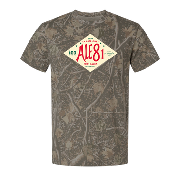 ALE-8-ONE 100 YEAR CAMO TEE