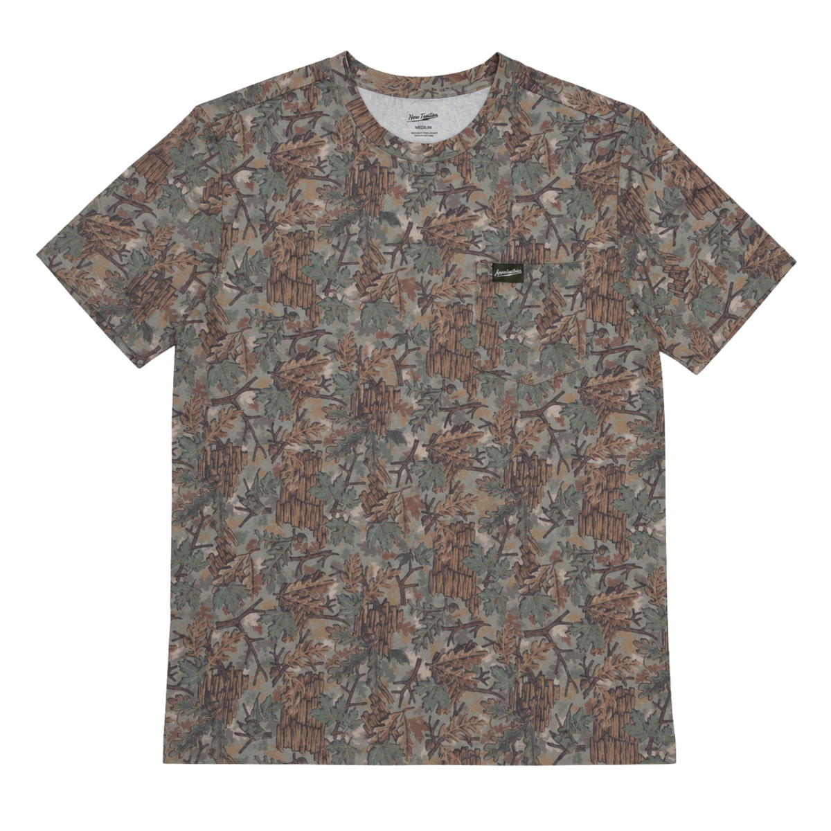 New Frontier Camo Performance Tee (NF WOODS CAMO)