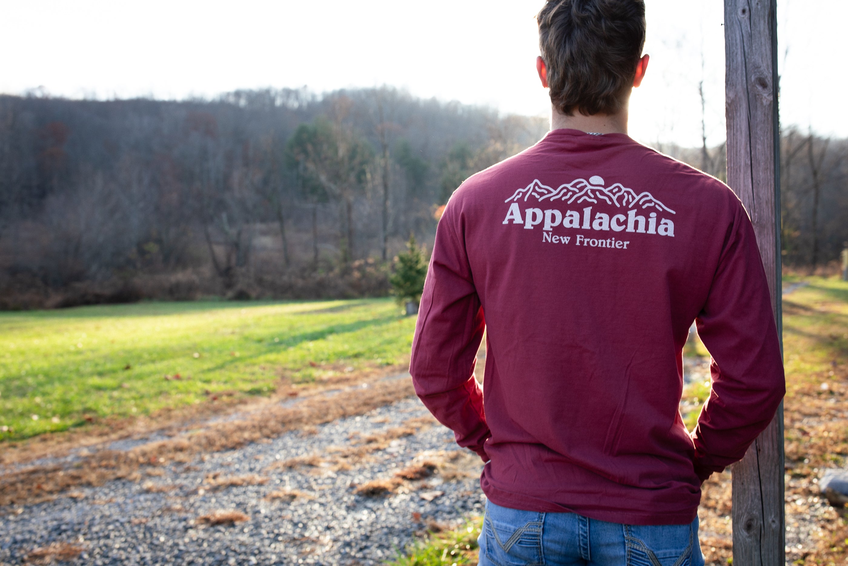 Appalachia Heritage Long Sleeve (Crimson)
