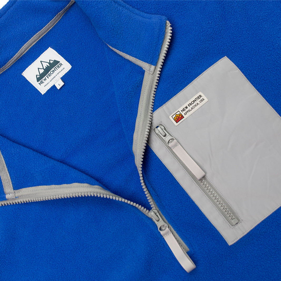 Frontier Fleece Pullover - 1/4 Zip (KY Blue)